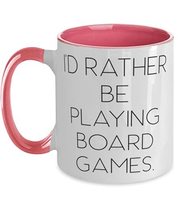 New Board Games Gifts, I&#39;d Rather Be Playing Board Games, Perfect Holiday Two To - £15.38 GBP