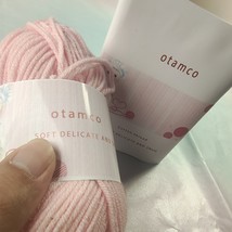 otamco Pink Cotton Yarn Ball - Soft Delicate Snug for Knitting & Crochet image 2