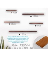 European Nordic Style Solid Pine Wood Wide Board Laminate, Narrow Board - €489,04 EUR