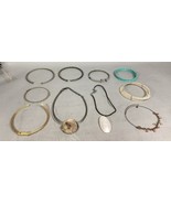 Lot Of 8 Vintage Women’s Choker Necklaces + 2 Necklaces - $374.59 MXN