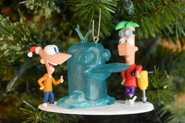 Hallmark - Icy-Cool Adventure - Phineas &amp; Ferb - Disney - 2014 Keepsake Ornament - £17.72 GBP