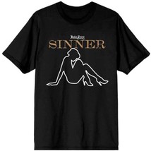 Judas Priest Sin After Sin Sinner Slogan Lady Official Tee T-Shirt Mens Unisex - £27.04 GBP