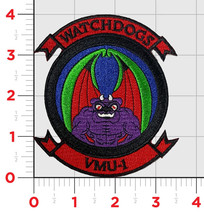 VMU-1 WATCHDOGS EMBROIDERED HOOK &amp; LOOP PATCH - £27.51 GBP