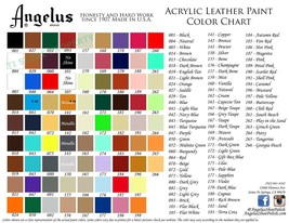 2 Bottles Angelus Acrylic Leather Paint /Dye - Leather &amp; Vinyl - 4 oz- O... - £11.76 GBP
