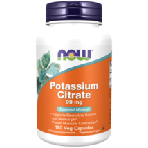 NOW Foods Potassium Citrate 99mg 180 Capsules - $14.40