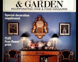 House &amp; Garden Magazine October 1990 mbox1533 Incorping Wine &amp; Food Maga... - $7.50