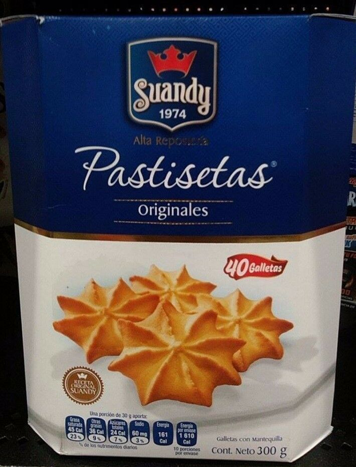 SuandyPastisetasFine Gourmet Cookies with ButterOriginal Recipe2300g Boxes Cookies & Biscotti