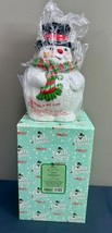 Vintage New in Box ENESCO Frosty the Snowman Cookie Jar #104078 - £38.83 GBP