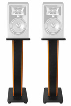 (2) Rockville 28&quot; 2-Tone Studio Monitor Speaker Stands For JBL 308P MKII - $169.99