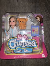 Barbie Chelsea Can Be...Playset- Doctor Doll- Mattel *New* Toy - £8.76 GBP