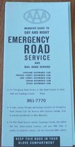 Vintage AAA Membership Pamphlet - VGC - CLEVELAND AAA COLLECTIBLE PIECE ... - £6.19 GBP