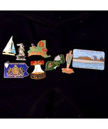 Vintage Northeastern States Jaycees State Pins New York Rhode Island  Lo... - €36,66 EUR