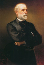 Art Portrait of General Robert E. Lee Print Giclee Canvas - £6.79 GBP+