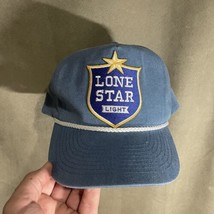 Vintage Lone Star Light Snapback Hat Patch Cap Classic Y2k - $24.74
