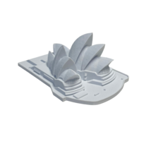 Sydney Opera House Model, Australian Architecture Display, Iconic World ... - $372.61 MXN