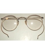 Vintage 1900s-1930s &quot;granny&quot; eye glasses with case - $473.21 MXN
