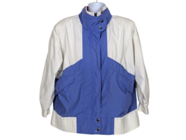 Men&#39;s Size Small Vintage 80s 90s Color Block London Fog Windbreaker Jacket - £23.86 GBP