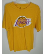 NBA LA Los Angeles Lakers Fanatics Gold Team T-Shirt Men&#39;s Small Lebron ... - $293.33 MXN