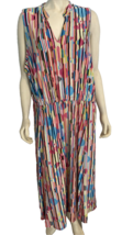 Anne Klein Women&#39;s Multicolored Sleeveless Knit Dress 3X - £29.87 GBP