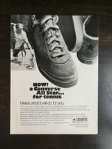 Vintage 1971 Converse All Star tennis Shoes Full Page Original Ad 823 - £5.53 GBP