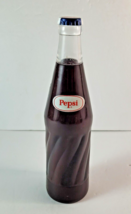 Vintage Pepsi-Cola Swirl Soda Bottle Plastic Flashlight 10" 1980s Tested Working - $13.85