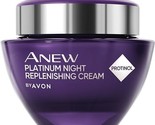 Avon Platinum Anew Replenishing Night Cream with Protinol  1.7oz / 50 g - £19.99 GBP
