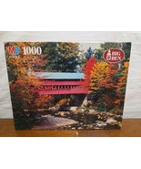 Big Ben Milton Bradley 1000 Pcs Puzzle Erbs Bridge PA 4962-15 1986 Sealed - $183.95 MXN