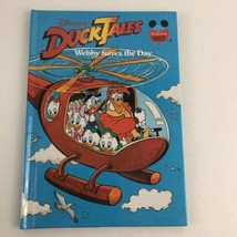 Disney DuckTales Book Webby Saves Day Wonderful World Of Reading Vintage... - $19.75