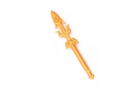 SM Gold King Spear Weapon B for Army Knight soldier Custom Minifigures  - £6.09 GBP