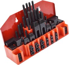 Findmall 58 Pcs Pro-Series 7/16&quot; T-Slot 3/8&quot;-16 Stud Clamping Kit Harden... - £35.42 GBP