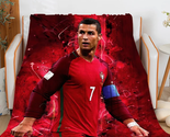 Sofa Blankets for Winter Cristiano Ronaldo Microfiber Bedding Custom War... - £37.95 GBP