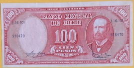 Banco Central de Chile 100 Pesos Banknote - $3.95