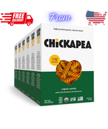 Chickpea Pasta 8 Ounce Pack Of 6 Organic High Protein Gluten Free Spiral... - $34.46