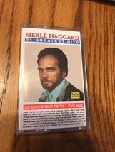 Merle Haggard 24 Greatest Hits Cassette-Rare-Ships N 24h - £137.14 GBP