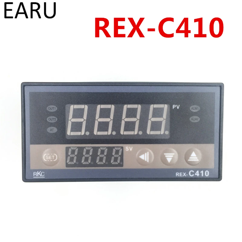 Digital PID Temperature Temp Controller RKC REX-C410 48*96mm Horizontal, Input t - £170.90 GBP