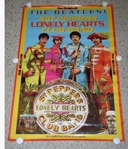 The Beatles Poster Vintage Sgt Peppers Vintage 1978 Promotional - $164.99