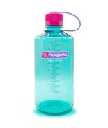 Nalgene Sustain 32oz Narrow Mouth Bottle (Surfer) Blue Recycled Reusable - $23.81 CAD