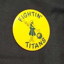 Glenbrook South H.S. (GBS) FIGHTIN’ TITANS Basketball Booster Pin from 1... - £25.57 GBP