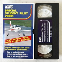 King Special Student Pilot Video VHS Tape Flight Lesson Aviation Trainin... - £11.31 GBP