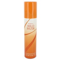 Wild Musk by Coty Cologne Body Spray 2.5 oz for Women - $7.83