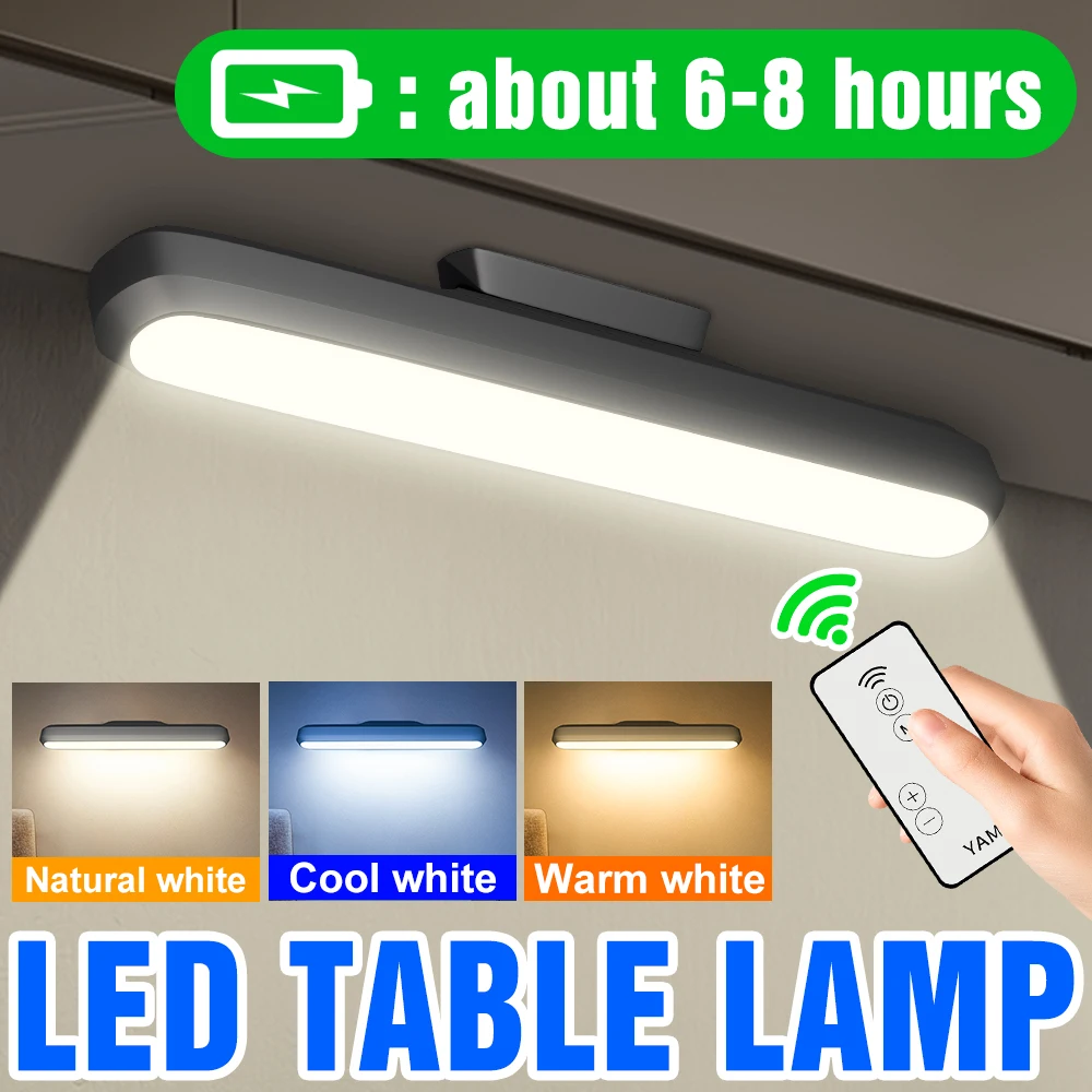 Led Desk Lamps Dimable Reading Table Light Eye Protection Night Lamp Bedroom - £19.45 GBP+
