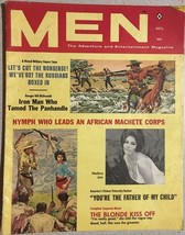MEN Magazine October 1960 The Blonde Kiss Off - £11.86 GBP