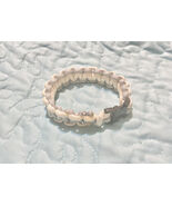 Paracord Rope Handmade 9 Inch Bracelet White - €6,86 EUR