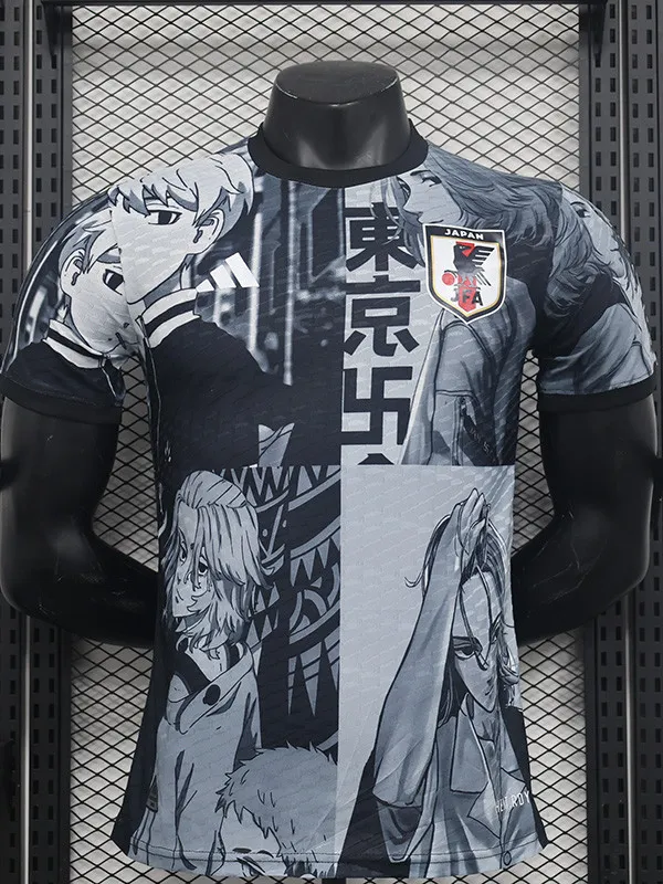 2024 Japan Black Grey Special Edition Player Version Soccer Jersey - £78.75 GBP