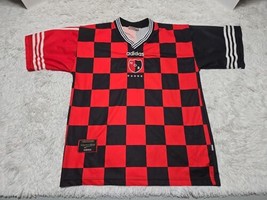 Adidas Newells Old Boys Size 4 Jersey 1997 Argentina Inaugural Season Checkered - £92.63 GBP