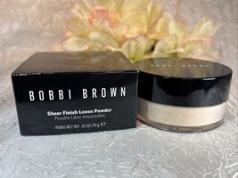 Bobbi Brown Sheer Finish Loose Powder - PALE YELLOW - Full Size NIB Free... - $19.75