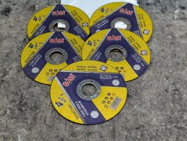 5 x SALI 4 1/2" Cut Off Wheels - Durable &amp; Quick-Cutting, 4-1/2 x 3/64 x... - $3.99