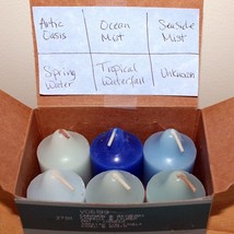 PartyLite Sampler Misc Mixed Votives Blues - Fresh &amp; Clean - $6.50