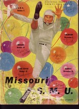 Missouri - Smu College Football Program 1954 Ncaa Fr - £37.55 GBP