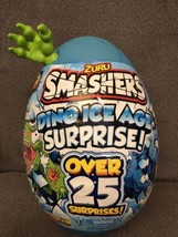 Smashers - Dino Ice Age Egg Mammoth Blue New Zurich Over 25 Surprises YouTube - £18.32 GBP